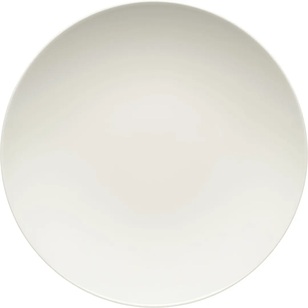 Libbey 669132461425807 Coupe Plate, 10‑5/8" Dia, Porcelain, Microwave/Freezer Safe - Case