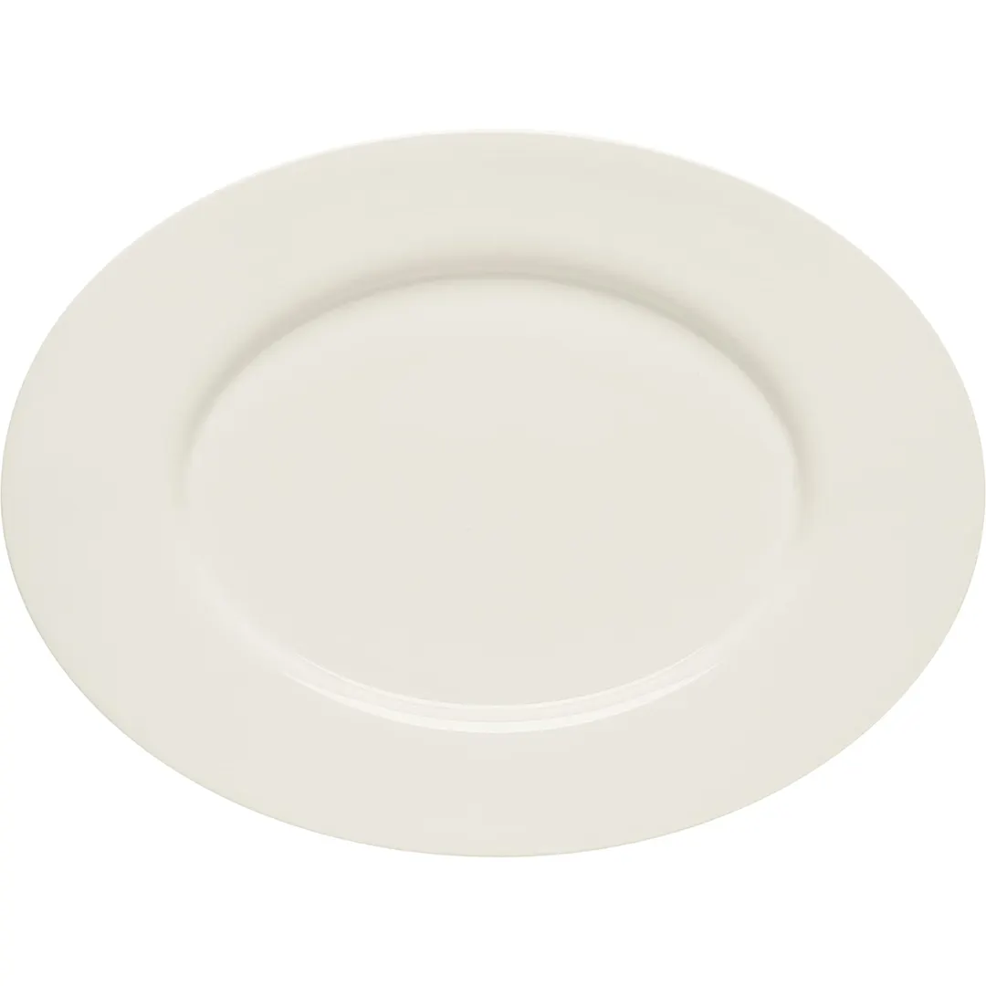 Libbey 669202462000000 Oval Platter 9" x 6" Porcelain Oven/Microwave/Freezer Dishwasher - 1/Case
