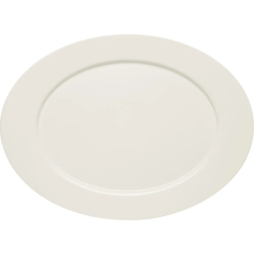 Libbey 669203862000000 Oval Platter 15" x 11" Porcelain Oven/Microwave/Freezer Safe - 1/Case