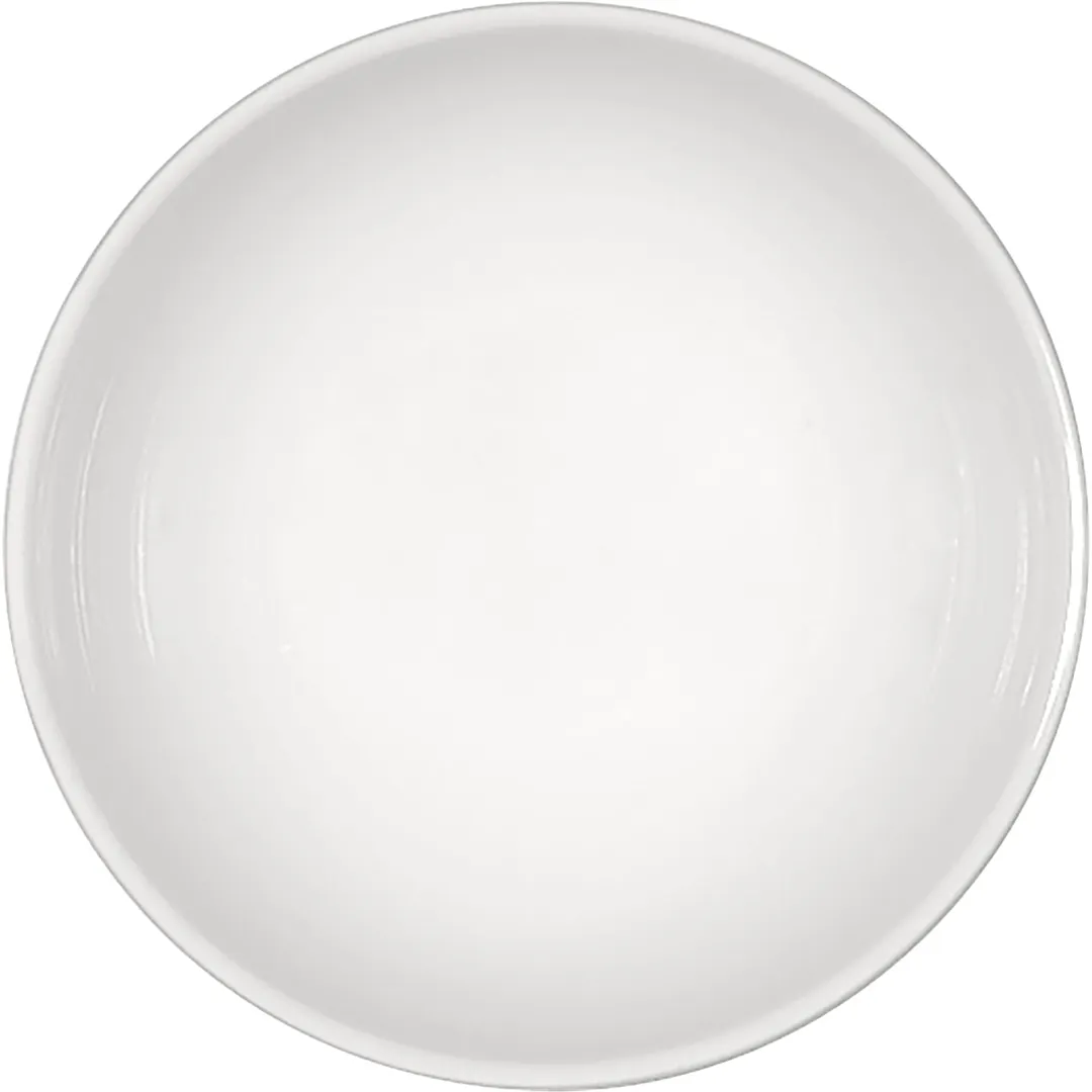 Libbey 670572012000000 - 8" Porcelain Bowl, 41.9 oz 2.5" H, Microwave/Freezer/Dishwasher - Case