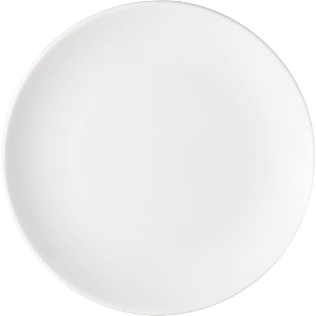 Libbey 671121512000000 6" Round Porcelain China Plate, Oven Microwave Safe, Dishwasher Safe - Case