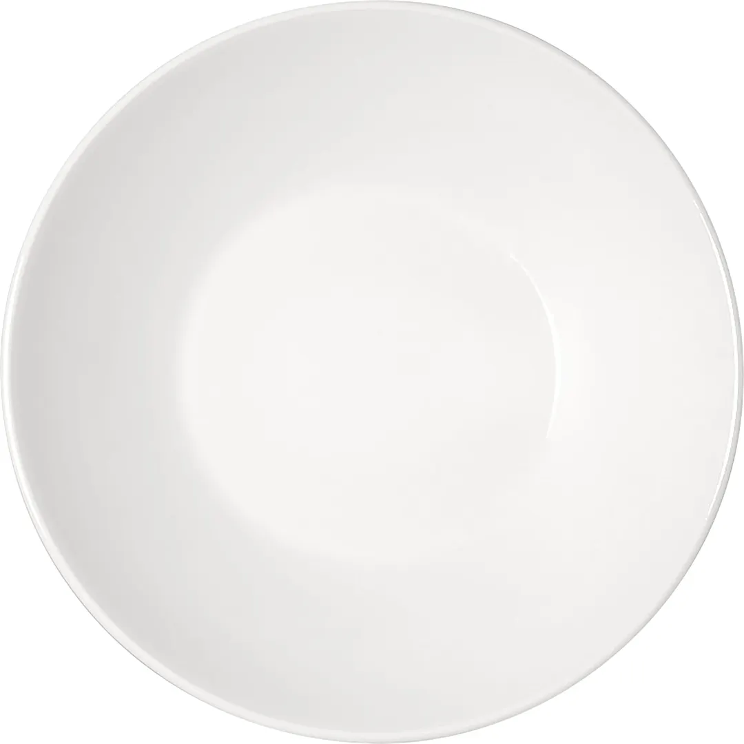 Libbey 671132412000000 - Round Coupe China Plate, 9"5" Dia, 33.81 oz Porcelain, Oven Safe - Case