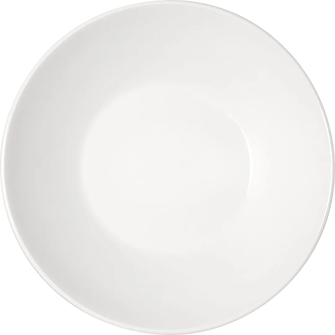 Libbey 671133012000000 China Plate – 11‑7/8" Coupe Rim Porcelain, 57.48 oz, Dishwasher Safe - Case