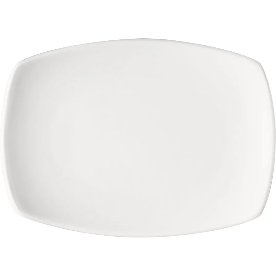 Libbey 671232812000000 China Platter, 11" x 7-1/5" Porcelain, Oven Microwave Freezer Safe - Case