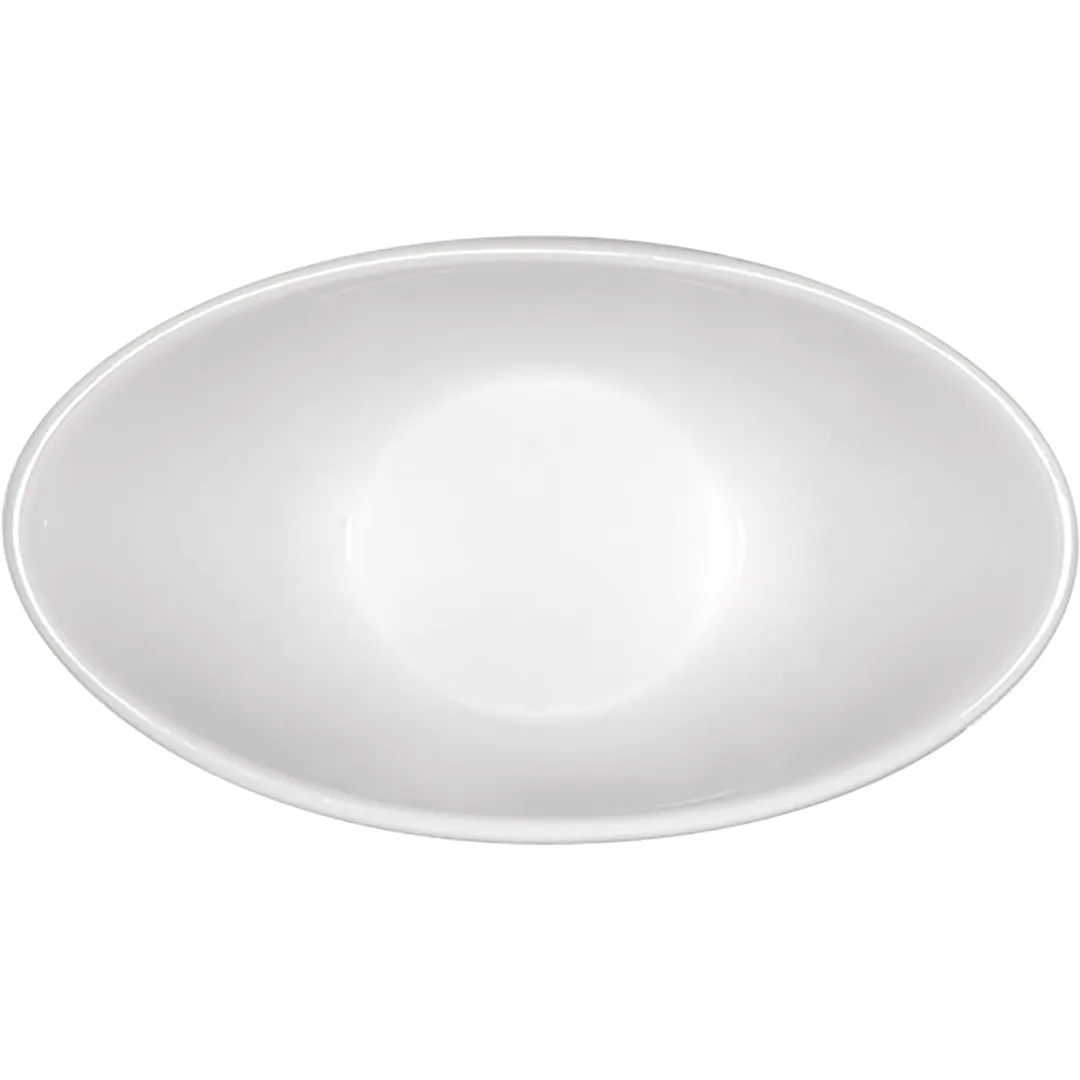 Libbey 671381012000000 Porcelain Gravy Boat 2 oz 4"¼ x 2"½ x 1"⅝ H Dishwasher Safe - 1/Case