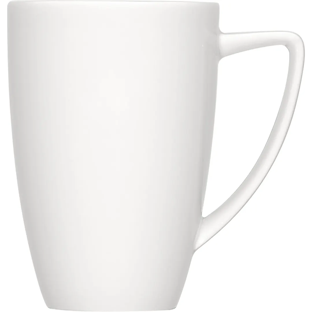 Libbey 671562812000000 China Mug, 9.5 oz (3" Dia.) Porcelain, Microwave Safe, Dishwasher Safe - Case