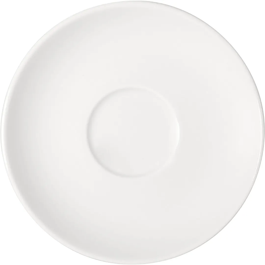 Libbey 671690912000000 China Saucer 4-3/4" Dia x 3/4" H Porcelain Oven/Microwave/Freezer Safe - Case
