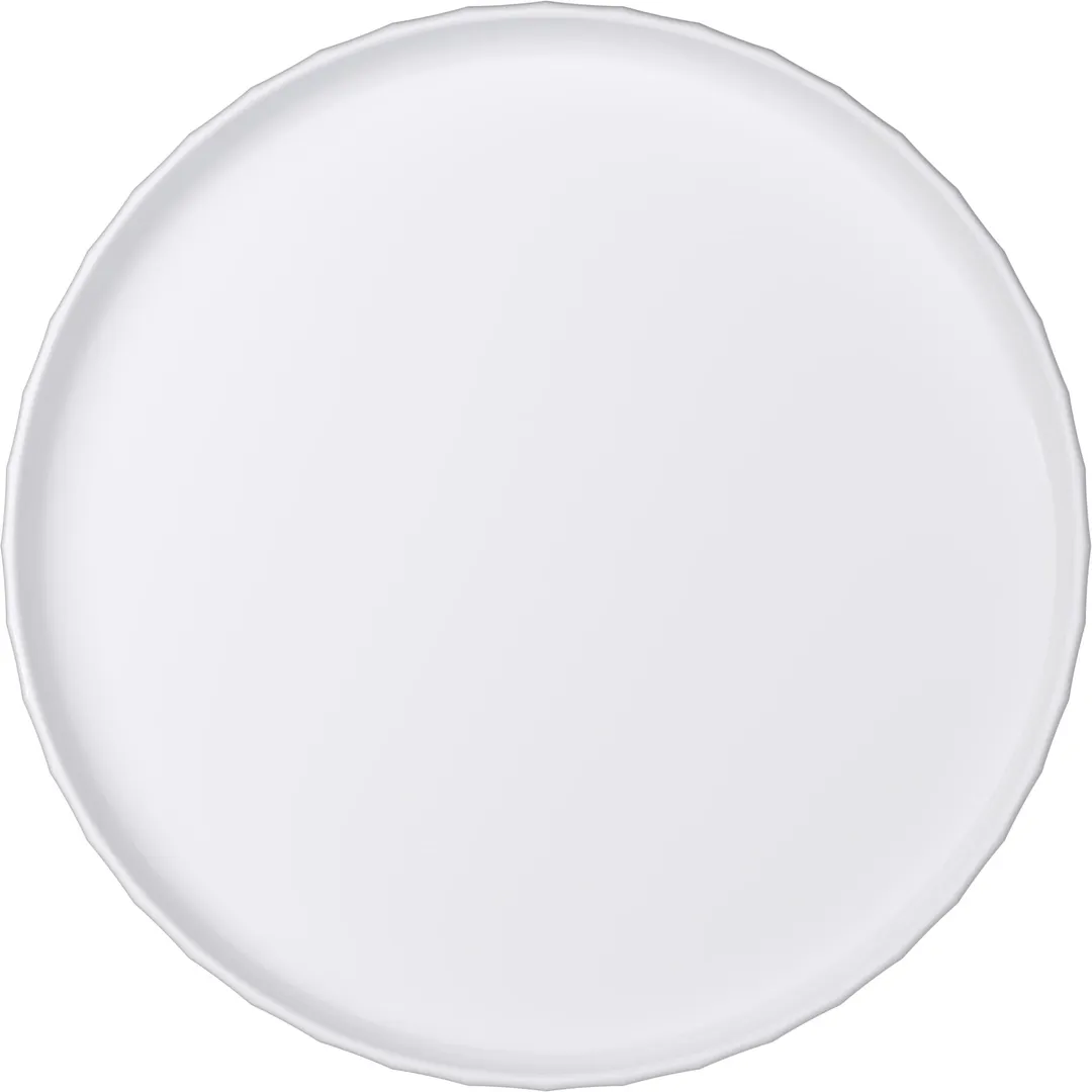 Libbey 676182612000000 China Plate, 10"-1/8 Porcelain, Microwave/Freezer Safe, Dishwasher - 6/Case