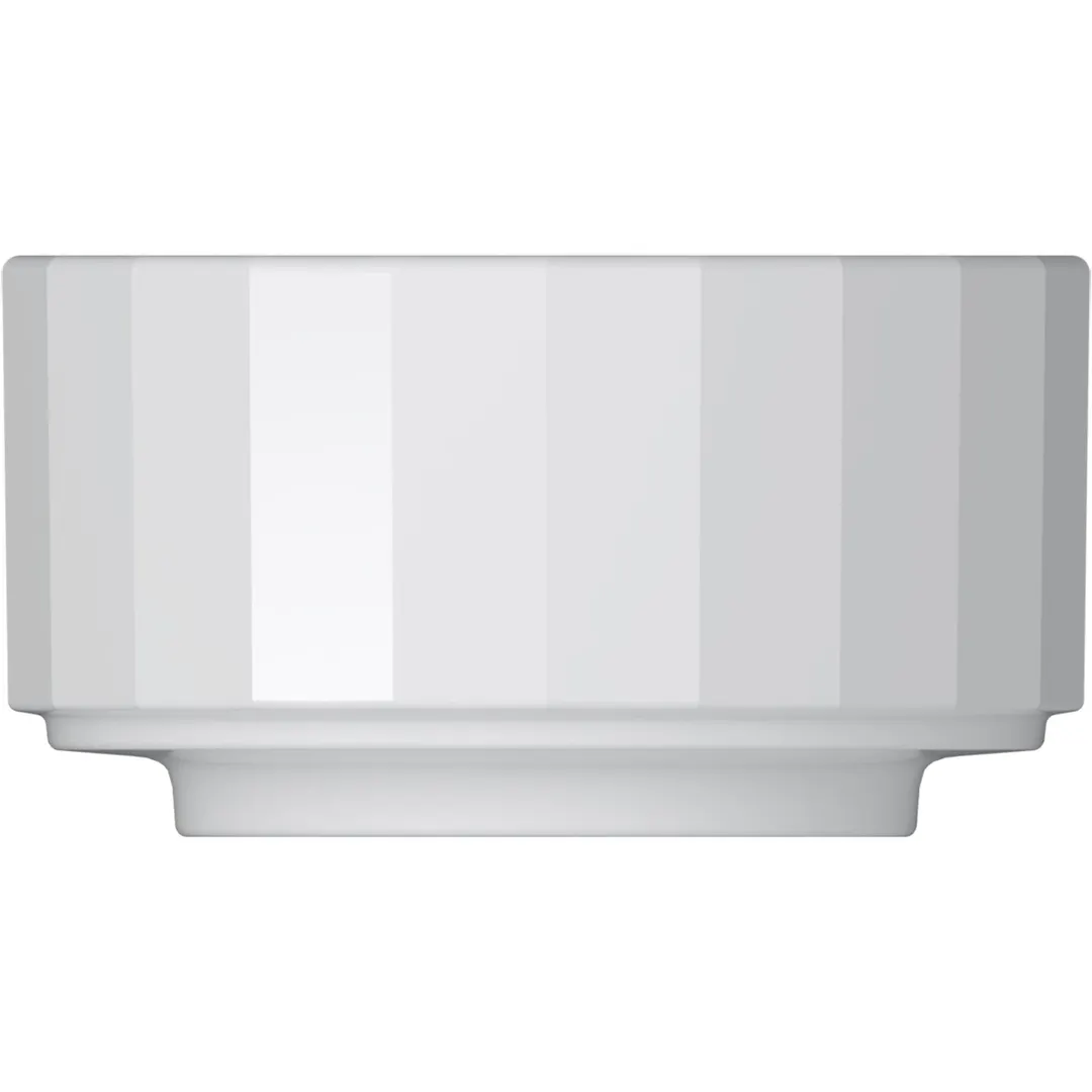 Libbey 676663012000000 - 10 oz Porcelain Bowl, 4" Dia x 2‑1/8" H, Microwave Safe, Stackable - Case