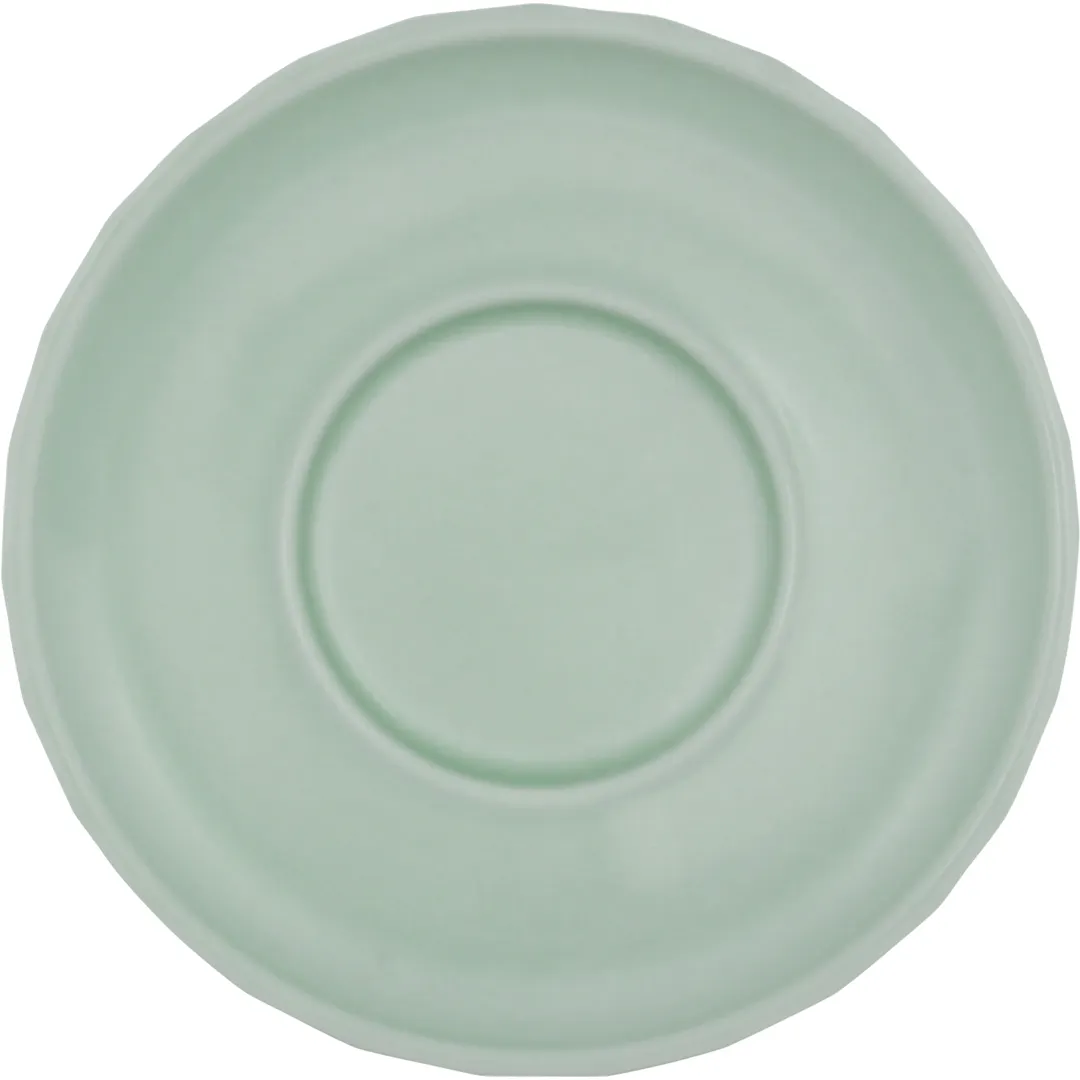 Libbey 6766909B1000000 Porcelain Saucer, 5.4 Oz, 5-1/8" Dia x 3-5/8" H, Microwave Safe - Case