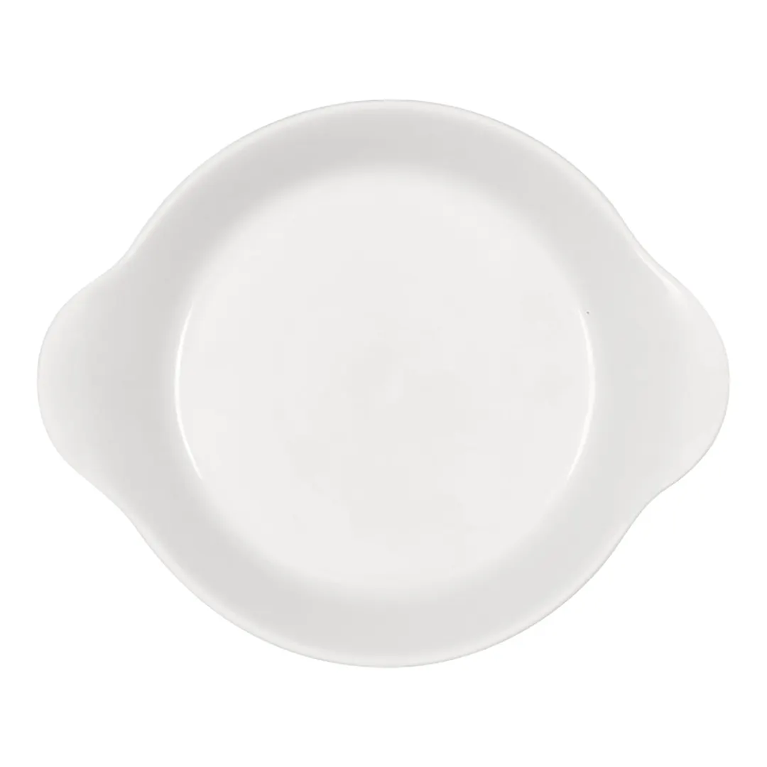 Libbey 678851312000000 Porcelain Egg Pan, 7‑5/9" (17.6 oz) Au Gratin Dish, Oven Safe - 1/Case