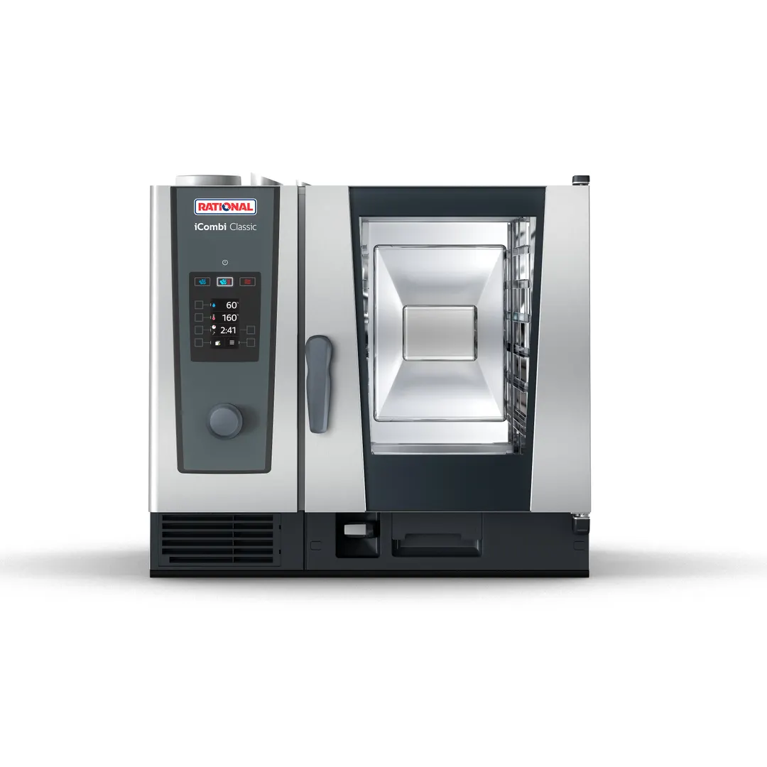 RATIONAL ICC 6-HALF NG 120V 1 PH (PKGSINGLE) Gas Combi Oven