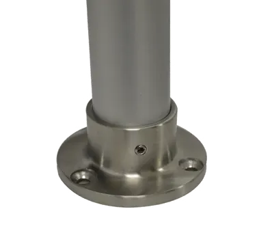 Advance Tabco SG-1 Mounting bracket for field installation of food shields & overshelves with 1" diameter posts for each leg) (installation hardware by others