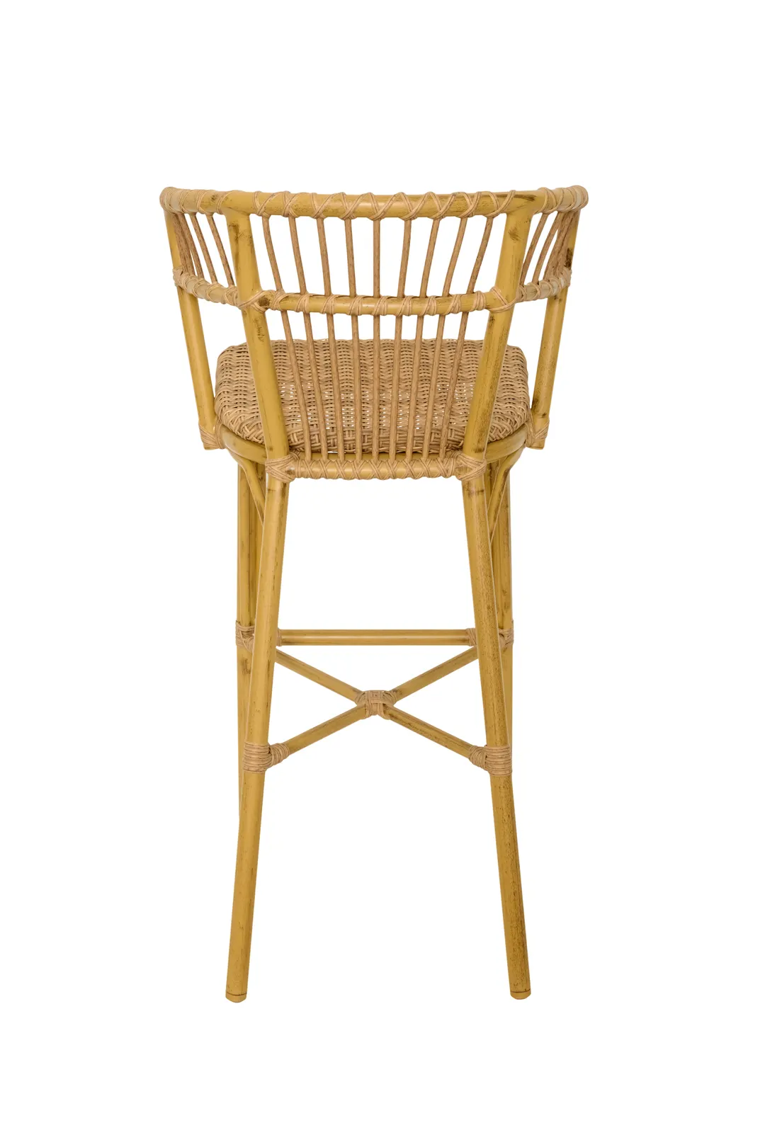 BFM Seating PH28B-NT Indoor Swivel Bar Stool