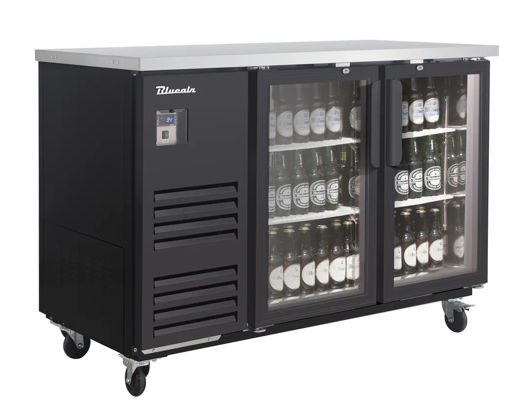 Blue Air BLBB59-2BG-HC Refrigerated Back Bar Cabinet
