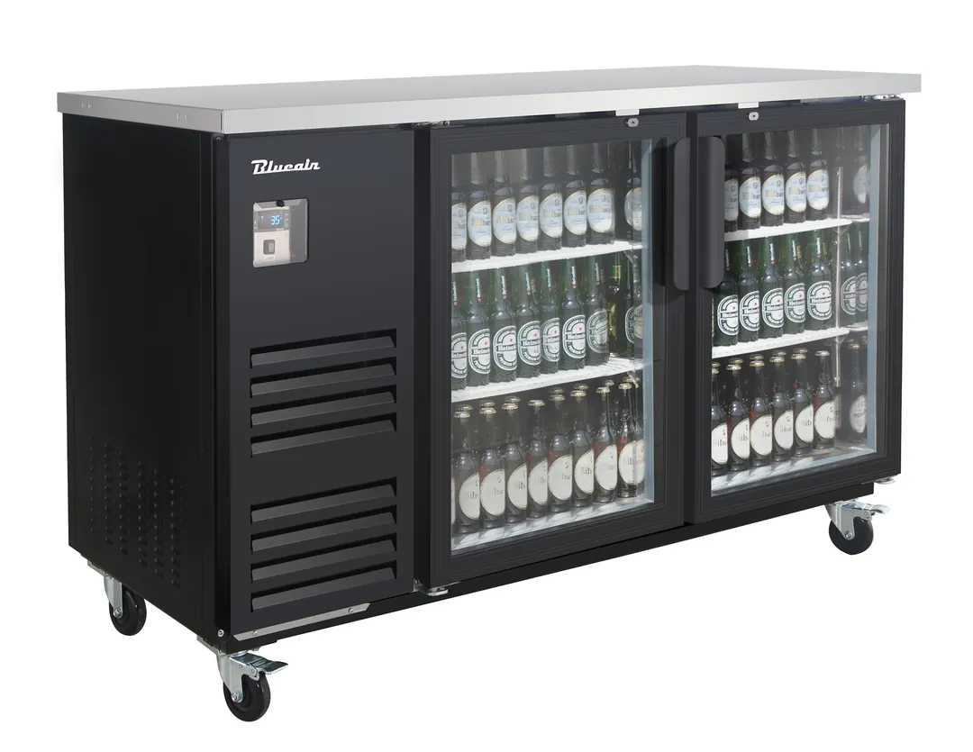 Blue Air BLBB69-3BG-HC Refrigerated Back Bar Cabinet