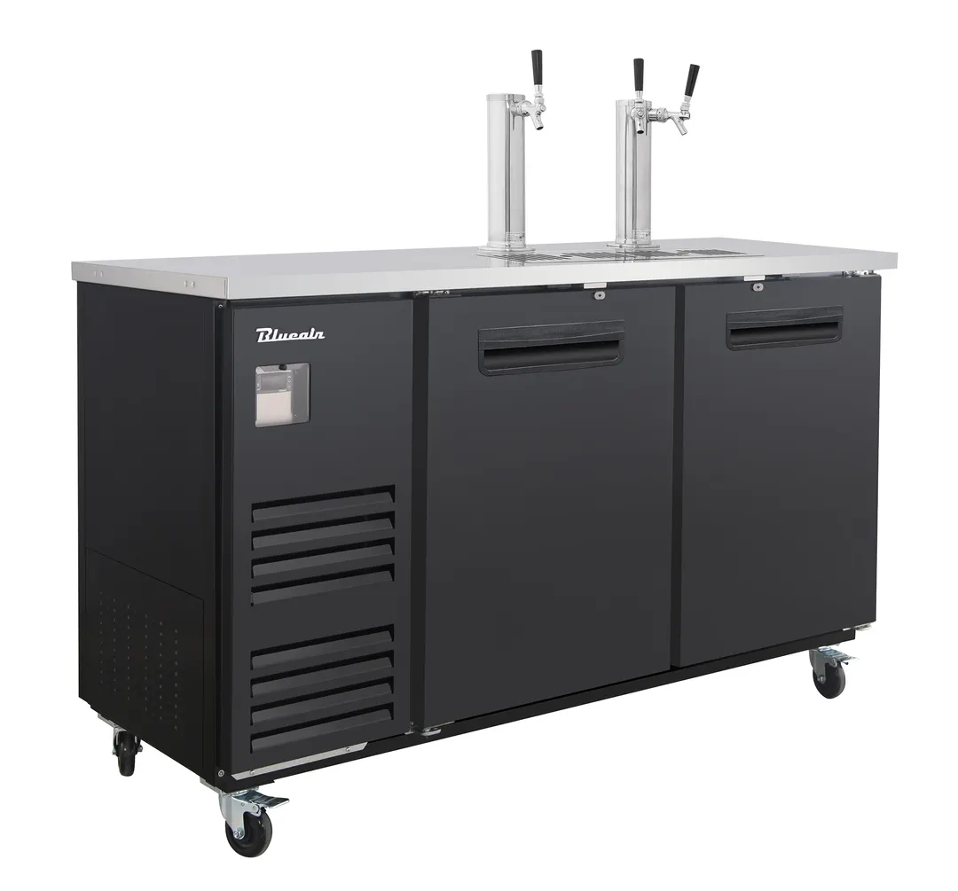 Blue Air BLKC69-3B-HC Keg Cooler 69" Wide 1-2 Half-Barrel Capacity