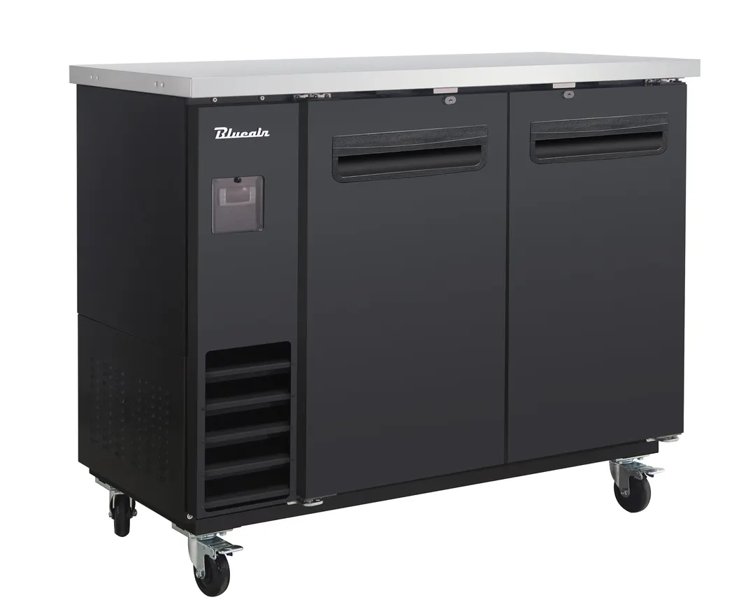 Blue Air BLNBB-48B-HC Back Bar Cooler, 49"1/8 Wide, R290, 1/3 HP 115V