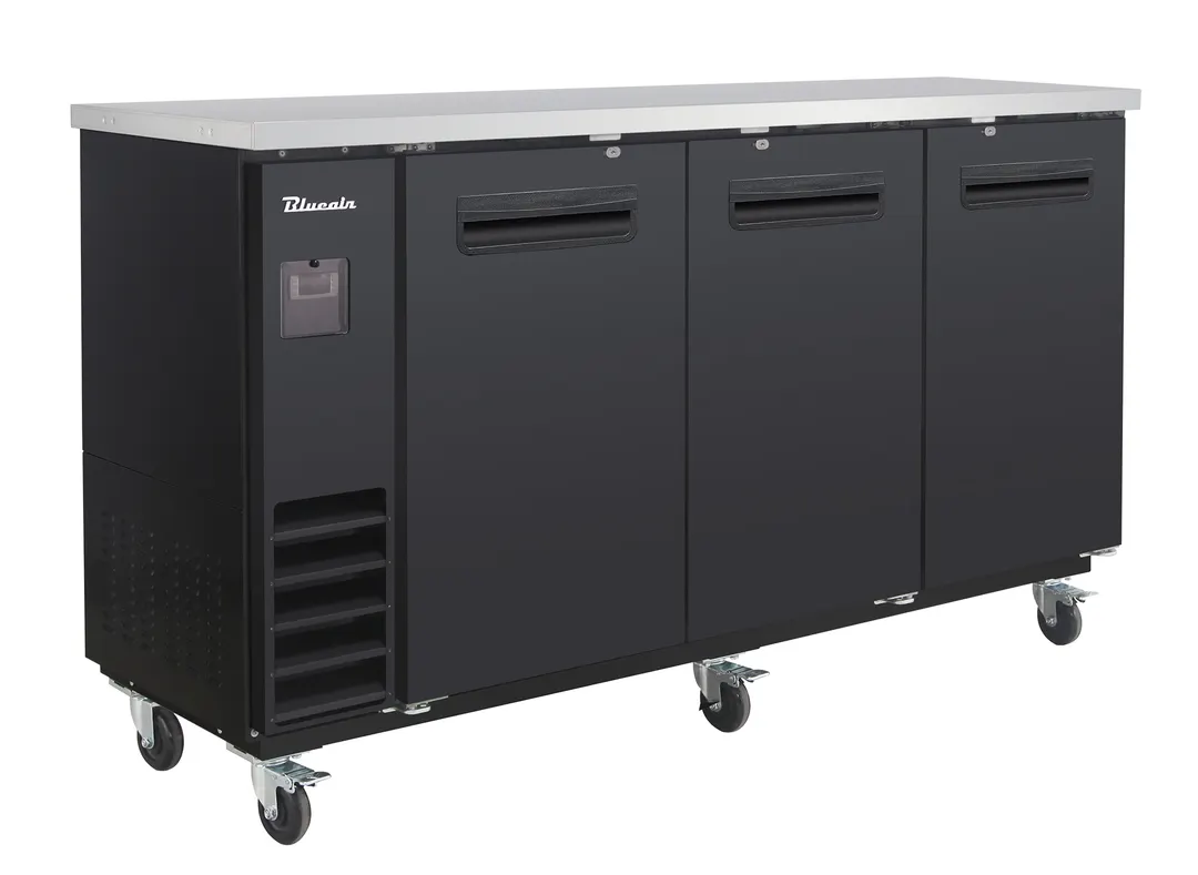 Blue Air BLNBB-72B-HC Refrigerated Back Bar Cabinet