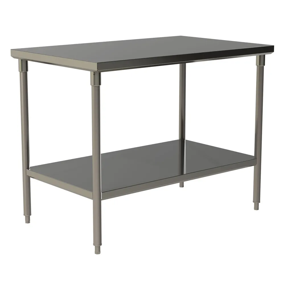 Choice Equipment TB330-3684 Stainless Steel Top 73" - 84" Work Table