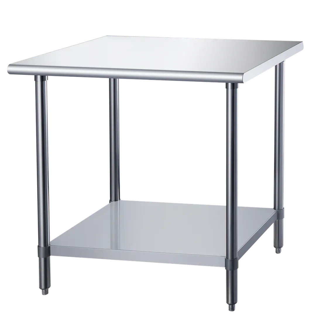 Dukers Appliance Co DCSTW-3024 Stainless Steel Top 24" - 27" Work Table