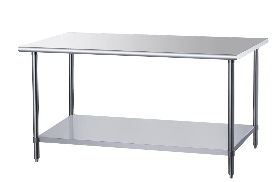 Dukers Appliance Co DCSTW-3048 Stainless Steel Top 40" - 48" Work Table