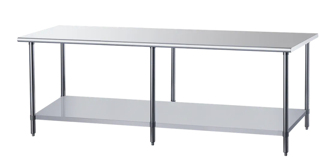 Dukers Appliance Co DCSTW-3072 Stainless Steel Top 63" - 72" Work Table