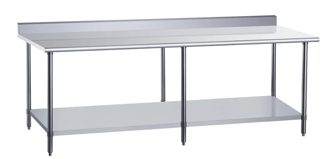Dukers Appliance Co DCSTW-3072B Stainless Steel Top 63" - 72" Work Table