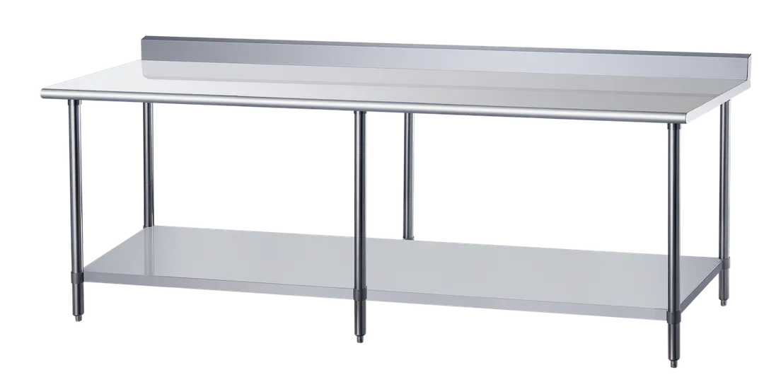 Dukers Appliance Co DCSTW-3072B Stainless Steel Top 63" - 72" Work Table