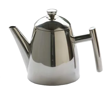 Frieling 0122 Primo Teapot, 34 Ounce, 5" Dia x 6" H, 18/10 Stainless Steel with Tea Infuser