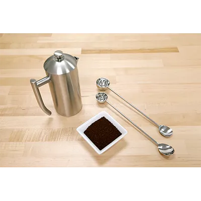 Frieling 0143 French Press 23 oz (8.5") Double Wall Dishwasher Safe 18/10 Stainless Steel Brushed