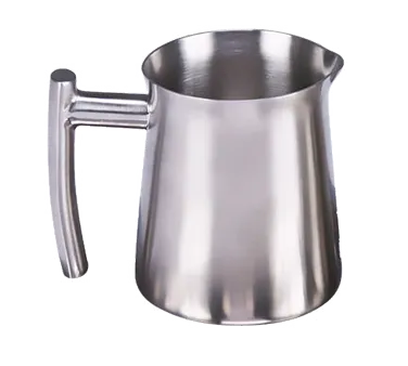 Frieling 0145 Creamer Pitcher, 10 Oz 4"5 Height, Brushed 18/10 Stainless Steel, Dishwasher Safe