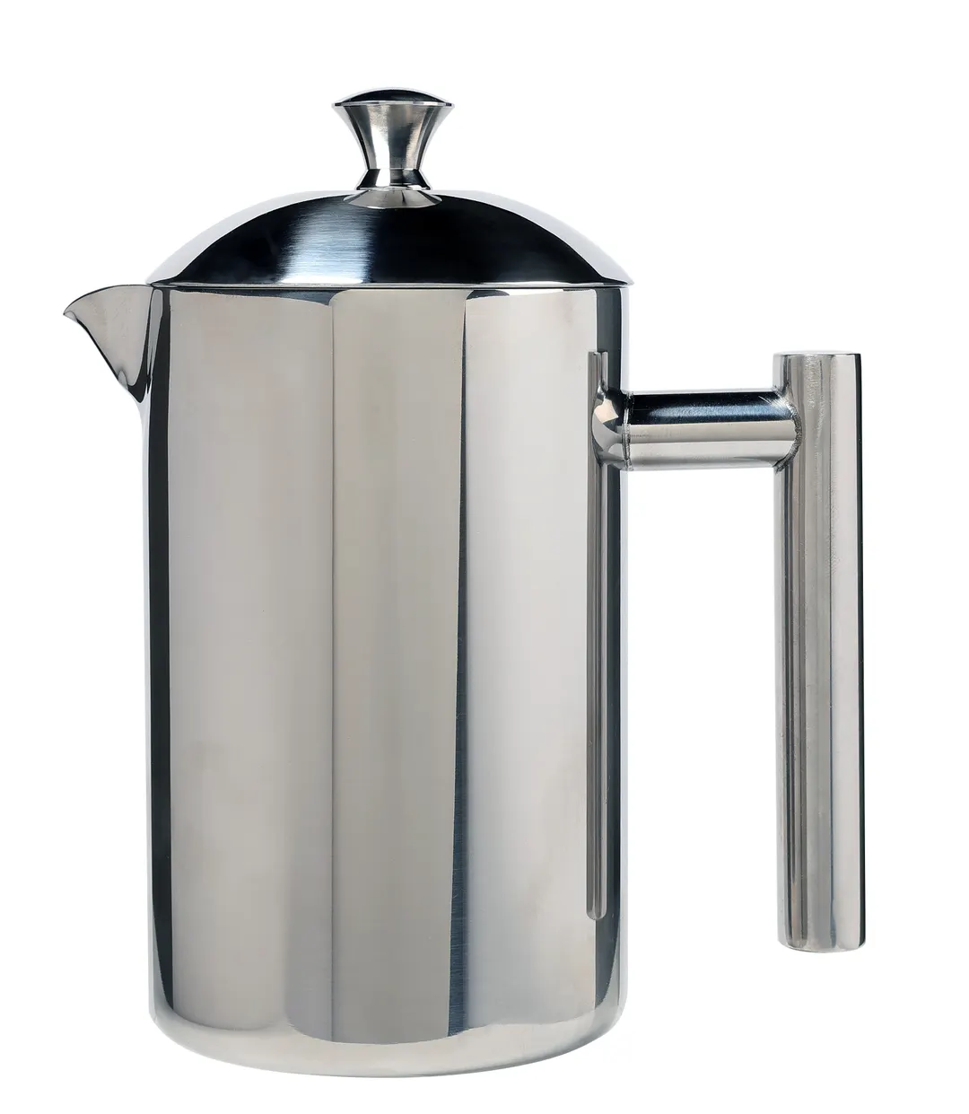Frieling 0183 French Press, 26 Oz 8" Height, Double‑Walled Insulated Stainless Steel Finish