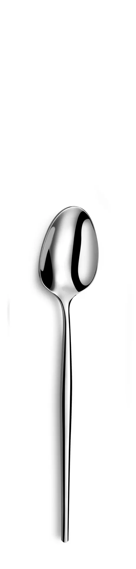 Amefa 111400B000375 Soprano Teaspoon, Medium-Large 5-6" Mirror Finish 18/10 Stainless Steel - 1 Dozen