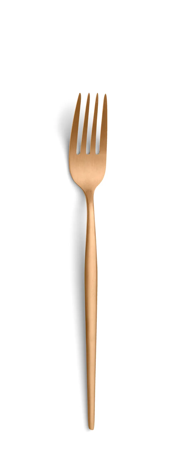 Amefa 1114AEB000340 Dessert Fork – 7.2" Finish PVD Copper, 18/0 Stainless Steel, 0.06 lb - 1 Dozen