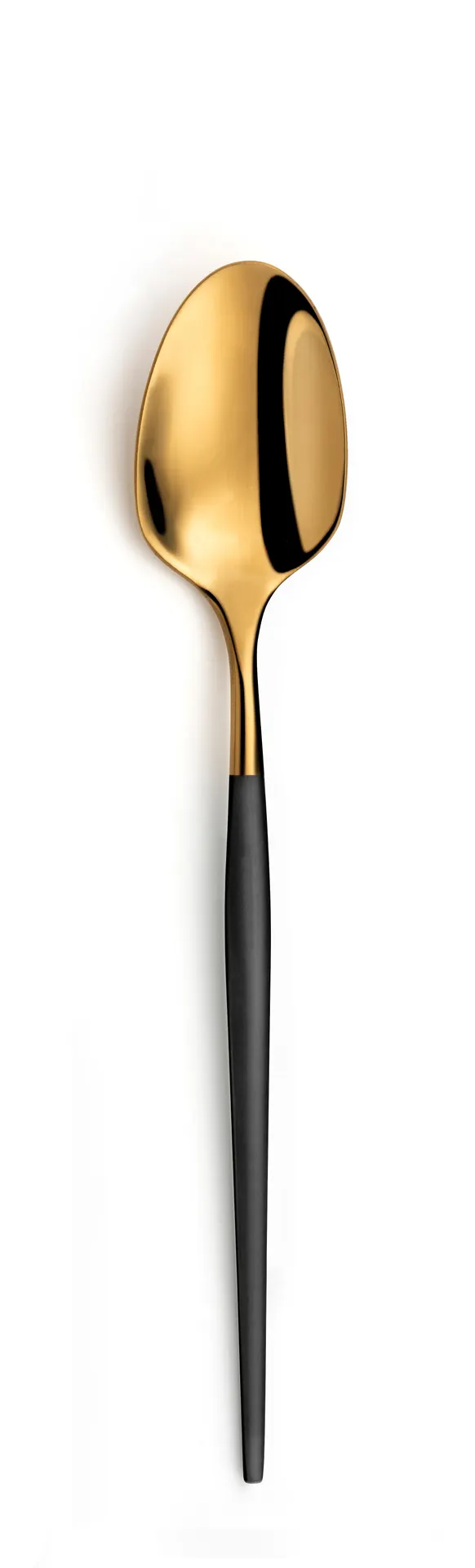 Amefa 1114DUB000325 Tablespoon, 7‑15/16" Mirror Gold & Satin Black Finish, 18/0 Steel, - 1 Dozen