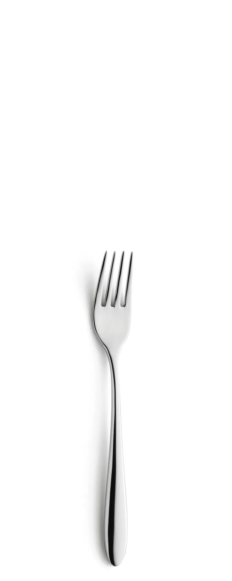 Amefa 112000B000390 Dessert Fork - 5-7/8" Mirror Finish 18/10 Stainless Steel Cake Fork - 1 Dozen