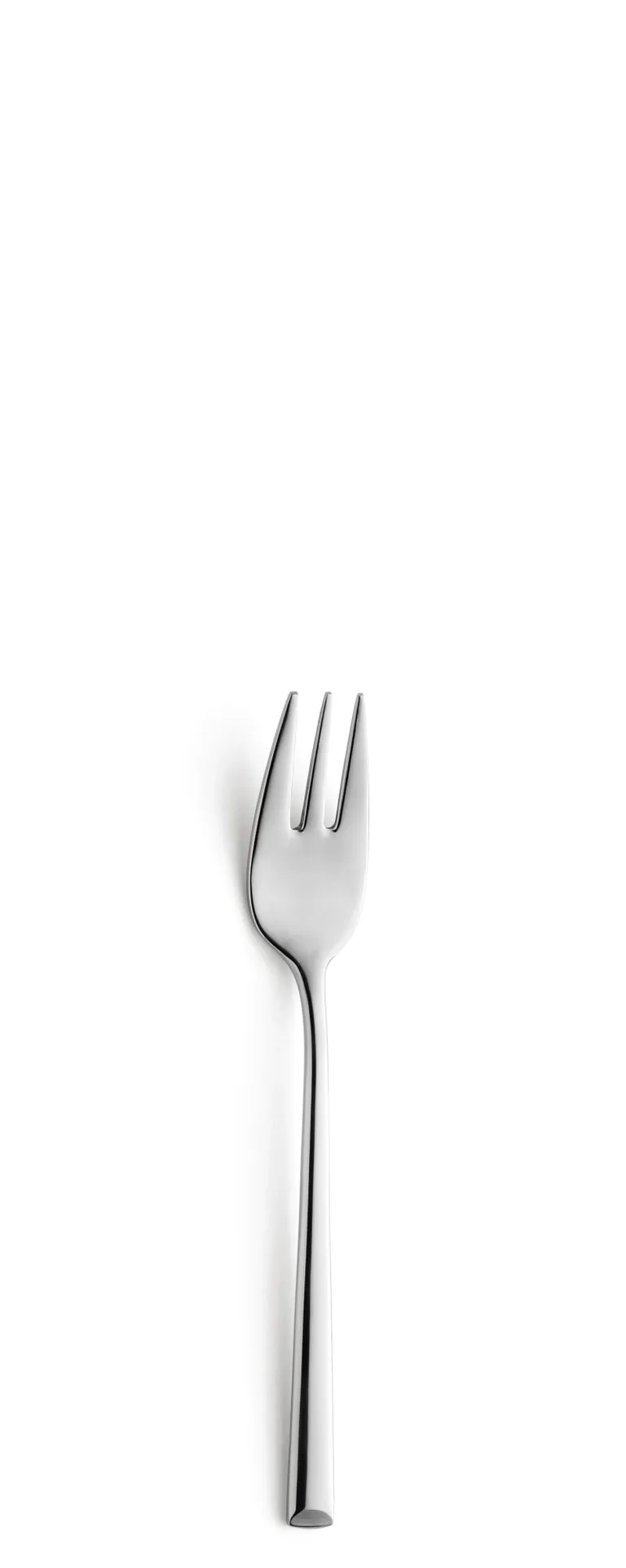 Amefa 117000B000390 Dessert Fork - 5-3/4" Finish 18/10 Stainless Steel Metropole 5.75" - 1 Dozen