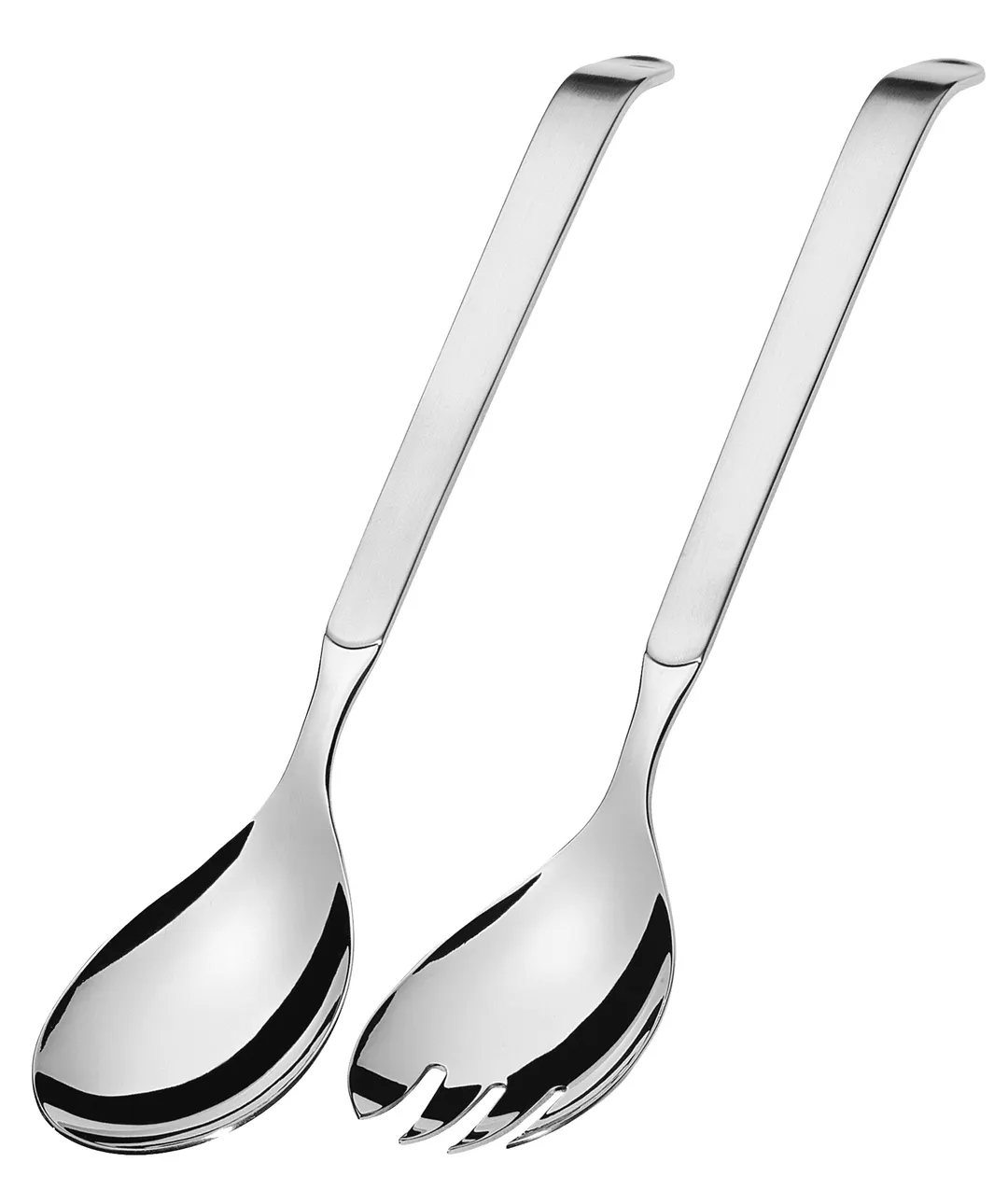 Amefa 131900B000249 - Large Salad Serving Fork, 11 13/16" , 18/10 Stainless Steel, Mirror Finish
