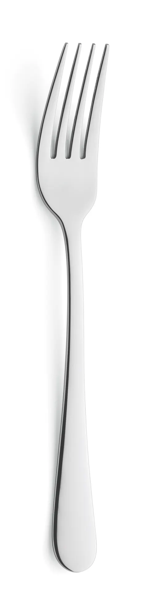 Amefa 141000B000320 Dinner Fork - 8-1/8" Mirror Finish Fork, 18/10 Stainless Steel - 1 Dozen