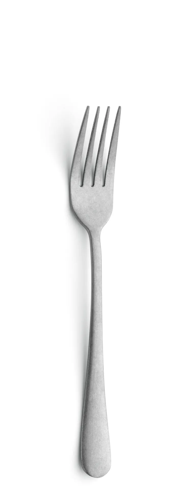 Amefa 141024B000320 Dinner Fork, 8-1/8" Stonewash Finish, 18/10 Stainless Steel, 0.09 lb - 1 Dozen