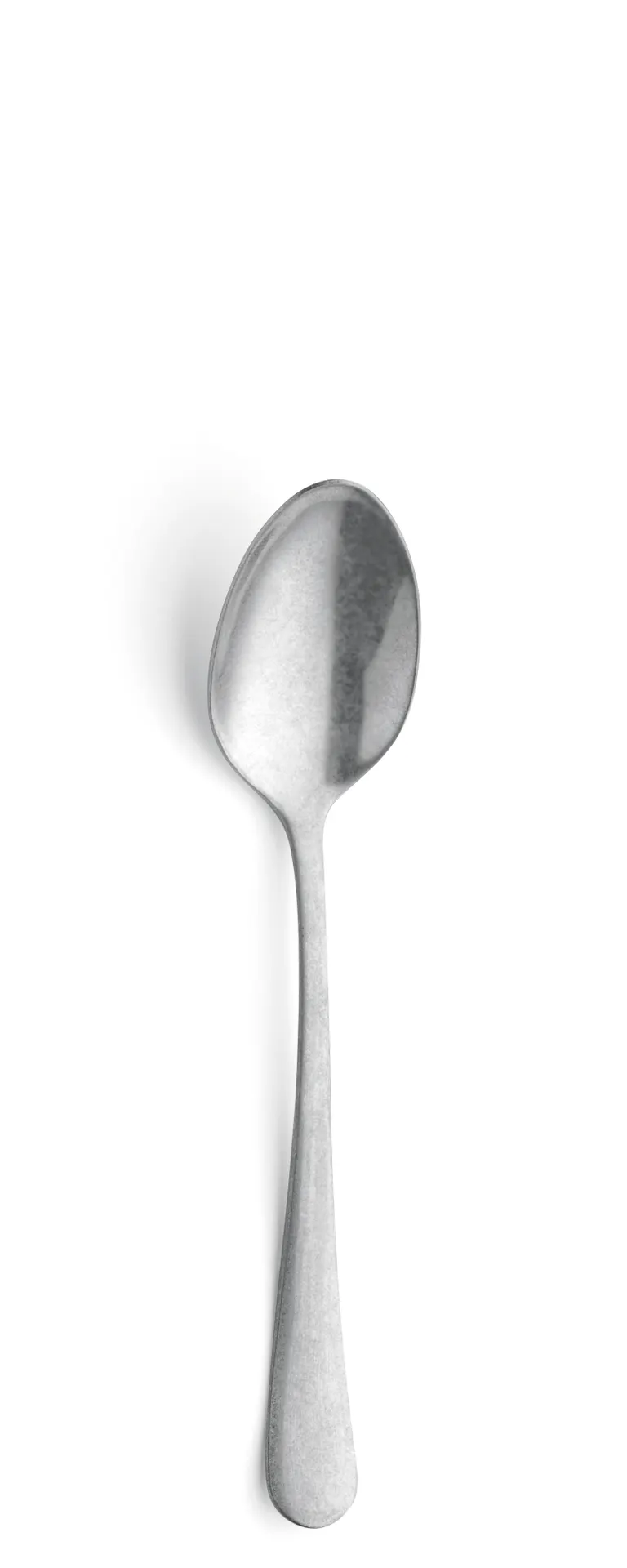 Amefa 141024B000345 Dessert Spoon - 7"3/16" Austin Finish, 18/0 Stainless Steel, 0.07 lb - 1 Dozen