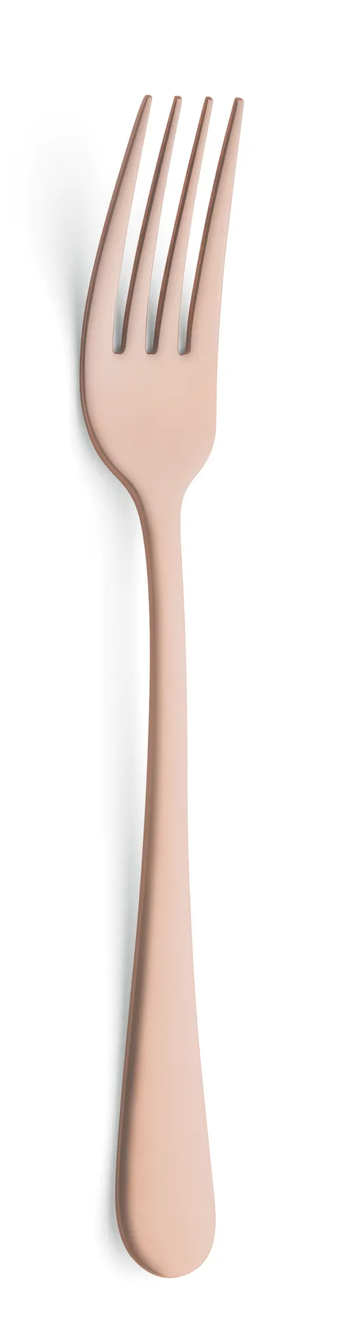 Amefa 1410AEB000320 Dinner Fork - 8-1/8" Austin PVD Copper, 18/10 Stainless Steel, 0.09 lb - 1 Dozen