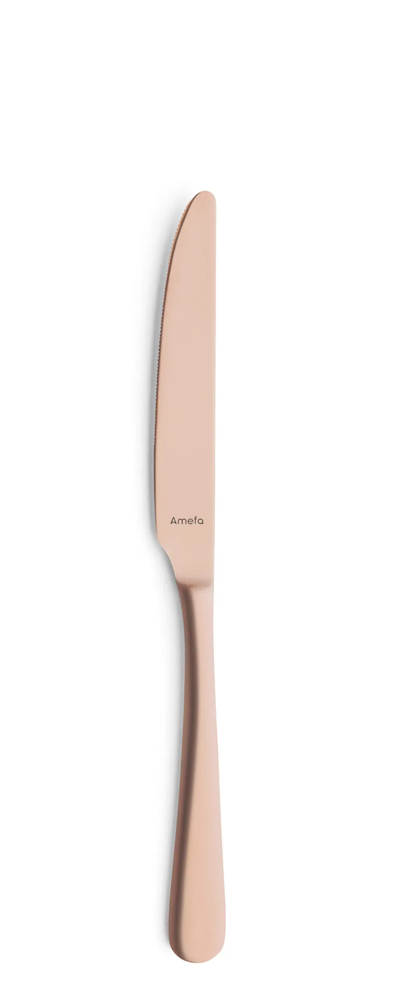 Amefa 1410AEB000335 Dessert Knife - 8" Austin PVD Copper, 13/0 Stainless Steel, 8-3/8" - 1 Dozen