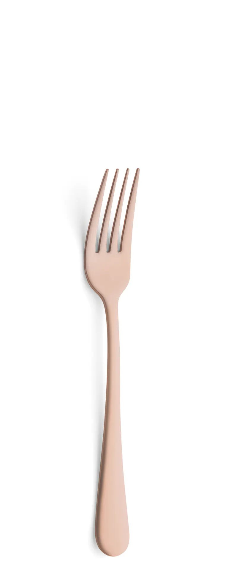 Amefa 1410AEB000340 Dessert Fork, 7"-3/16, 18/10 Stainless Steel, Austin PVD Copper Finish - 1 Dozen