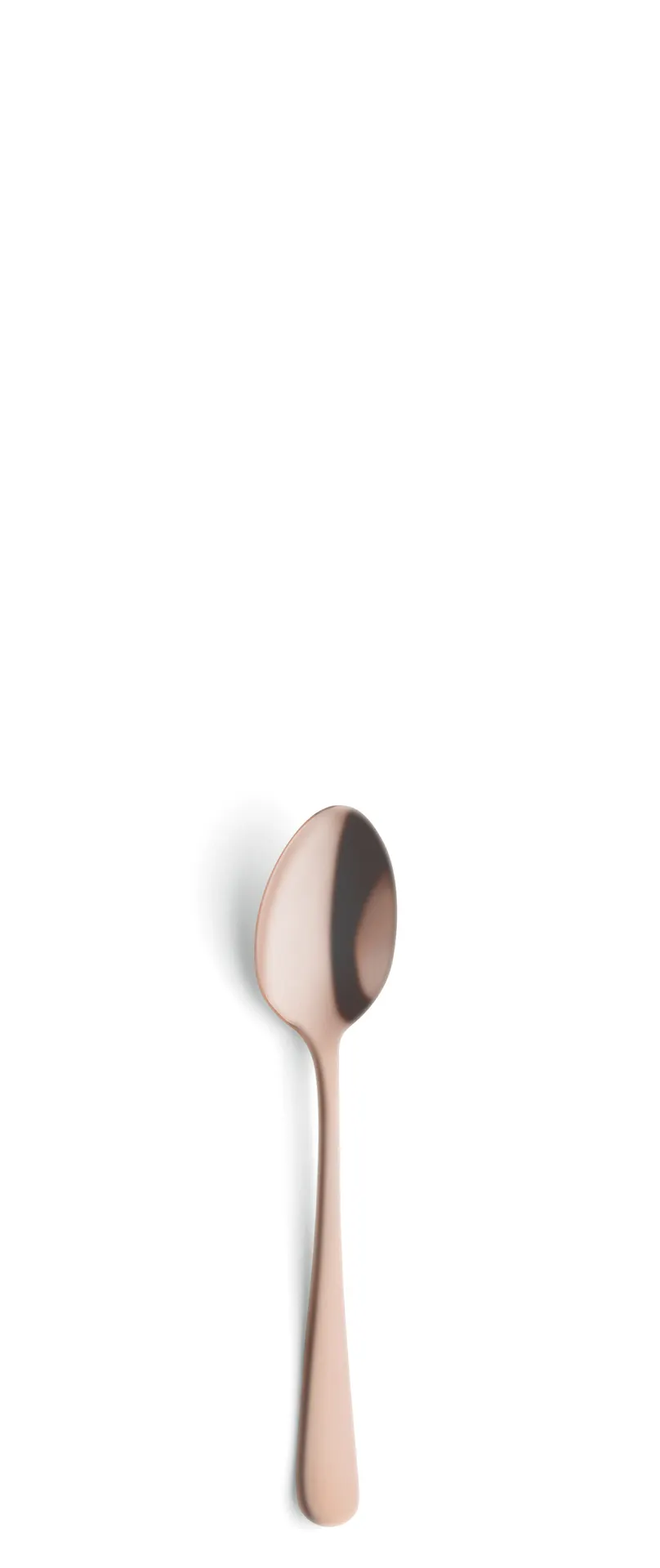 Amefa 1410AEB000380 Demitasse Spoon, 5-5/8" Satin, 18/0 Stainless Steel, Austin PVD Copper - 1 Dozen