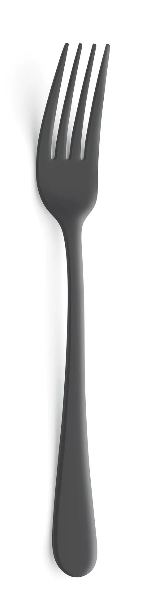 Amefa 1410ATB000320 Dinner Fork, 8-1/8" Satin, 18/10 Stainless Steel, PVD Black - 1 Dozen