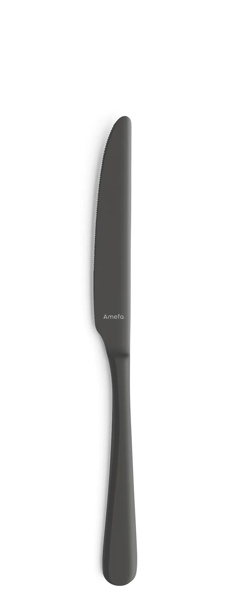 Amefa 1410ATB000335 Dessert Knife - 8" Finish, 18/0 Stainless Steel, Austin PVD Black - 1 Dozen