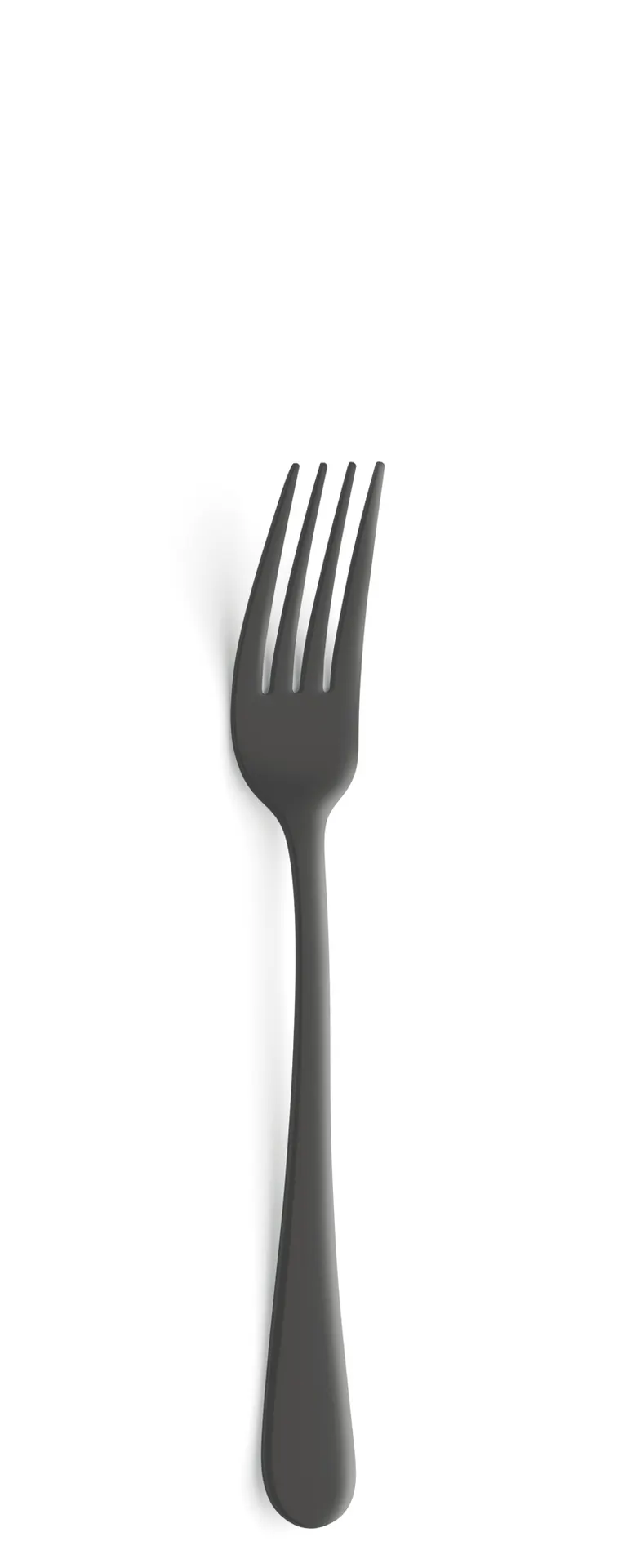 Amefa 1410ATB000340 Dessert Fork, 7"-3/16 Black PVD Finish, 18/10 Stainless Steel, 0.06 lb - 1 Dozen