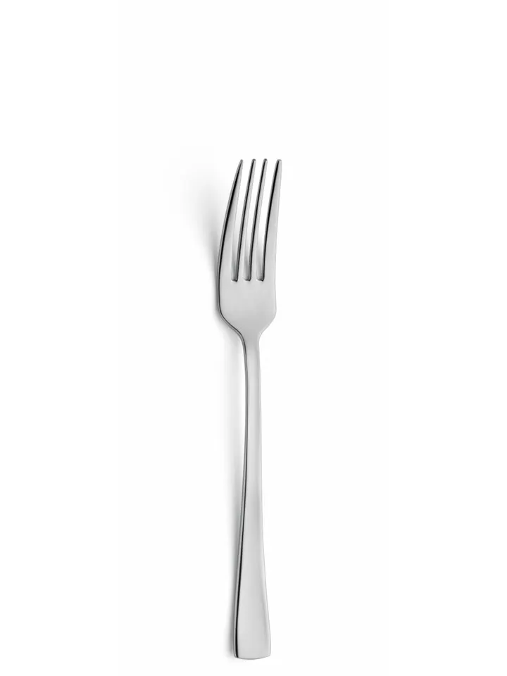 Amefa 182400B000321 Table Fork XL, 7-7/8" Mirror Finish, 18/10 Stainless Steel, Atlantic XL - 1 Dozen
